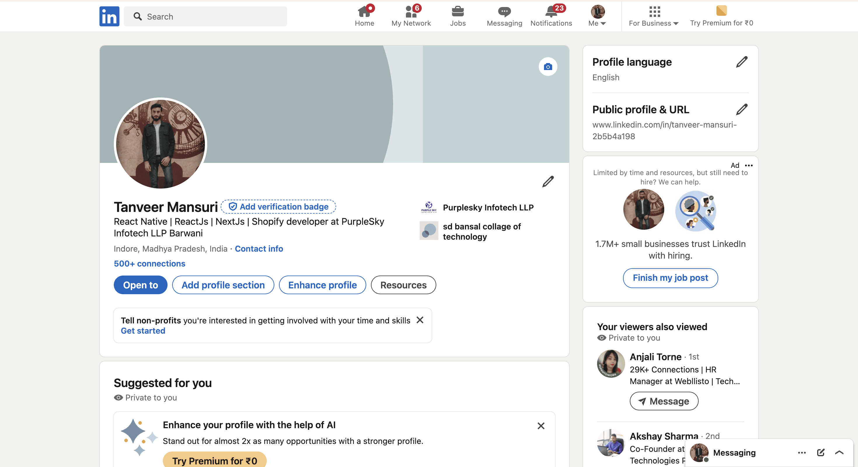 Kickstarting My LinkedIn Blog Journey: Exploring the Skill Assessments Feature