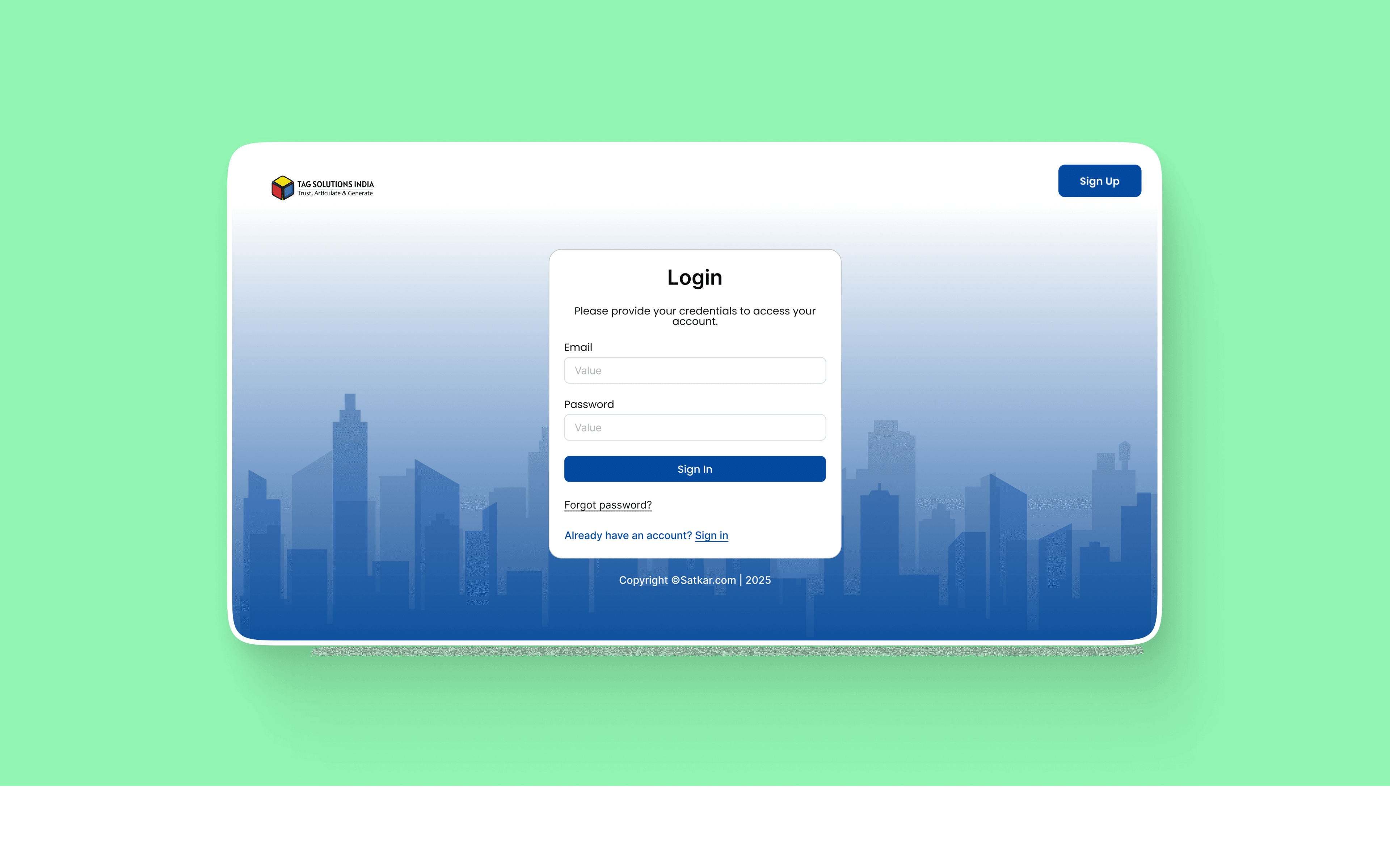 TAG Solutions India